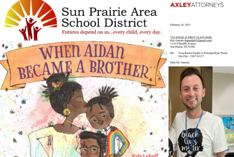 Sun Prairie Schools Send Mom Cease & Desist Letter After She Questions Transgender Book Read to First Graders