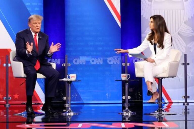 Trump Town Hall: CNN, Kaitlan Collins Make False Statements About Wisconsin